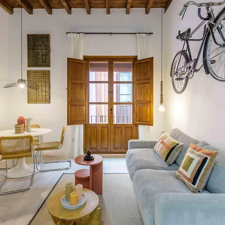 Apartment Living4malaga Rustic Chic